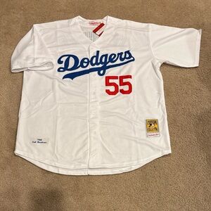 Orel Hershiser Los Angeles Dodgers 1988 Home White Jersey Men’s XL